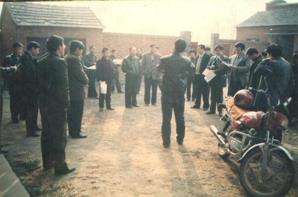 舞钢市政协主席胡福顺来公司种植基地指导工作